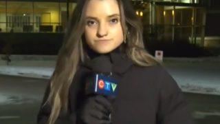 Canlı yayında zor anlar! Kanadalı muhabir bir anda fenalaştı... “Kendimi pek iyi hissetmiyorum”