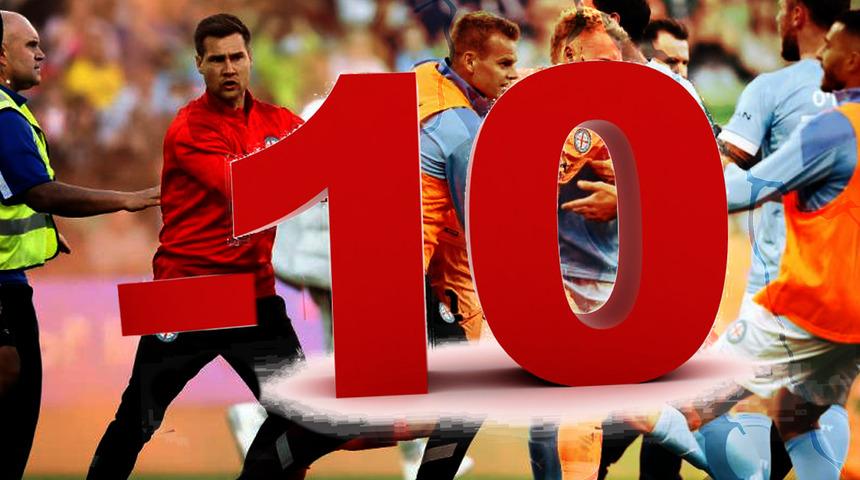 Melbourne City - Melbourne Victory maçında yaşanan olaylar sonrası Avusturya Futbol Federasyonu'ndan olay karar! Tam 10 puan sildiler...