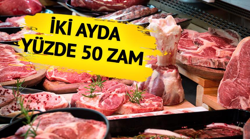 Kırmızı ete iki ayda yüzde elli zam geldi! Yılbaşından bu yana 3 kez zam gördü! 90 liraydı 135 liraya çıktı