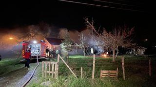 Sakarya'da barakada çıkan yangın söndürüldü