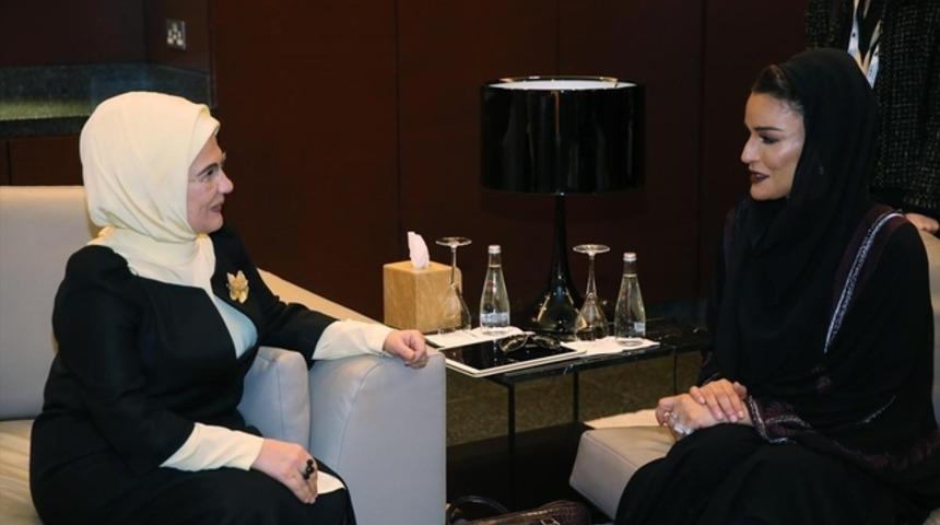 Emine Erdoğan, "Eğitim İ&ccedil;in D&uuml;nya İnovasyon Zirvesi"ne katıldı