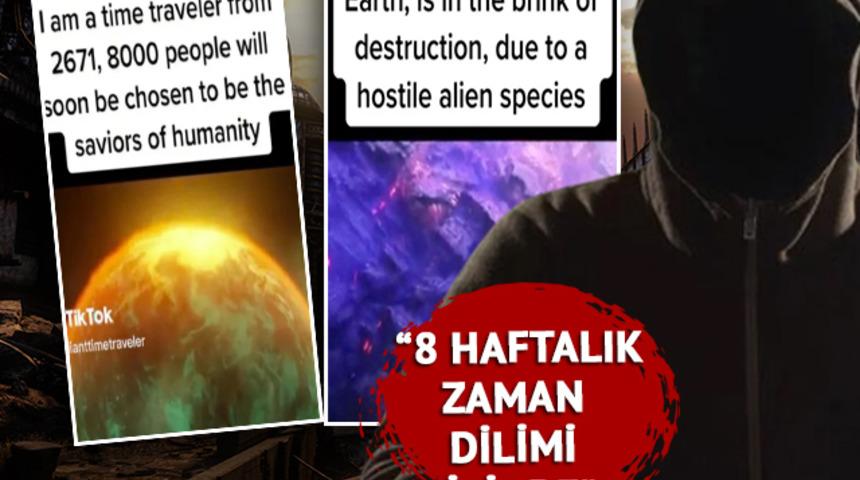 2671 yılından geldiğini söyleyen zaman yolcusunun iddiaları tüyler ürpetti! “Dünya yok olmanın eşiğinde”