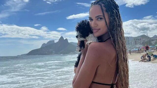 Formula 1'in efsane pilotu Lewis Hamilton'ın sevgilisi nefes kesti