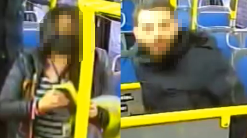 Otob&uuml;ste kalan tek yolcu olduklarını d&uuml;ş&uuml;nd&uuml;ler! 13 yaşındaki kızın g&ouml;z&uuml;n&uuml;n &ouml;n&uuml;nde cinsel ilişkiye girdiler