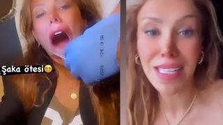 Öpüşürken dili kopan Ciciş Ceyda Ersoy öpüşme anını anlattı! Bakın nasıl kopmuş!