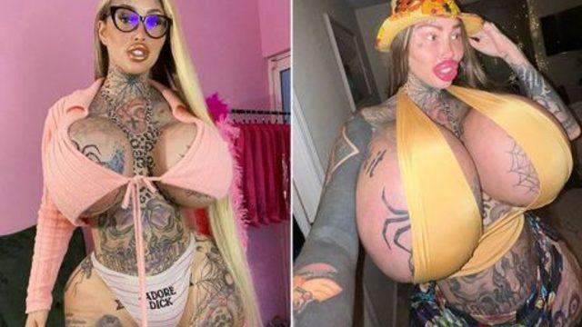 Dünyanın en büyük vajinasına ve göğüslerine sahip fenomeni Mary Magdalene, hayranlarını uyardı! “Beni taklit ediyorlar”