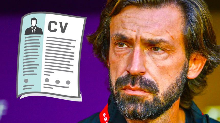 Fatih Karagümrük'ün İtalyan teknik direktörü Andrea Pirlo'dan beklenmedik hamle! Belçika Milli Takımı'na CV gönderdi