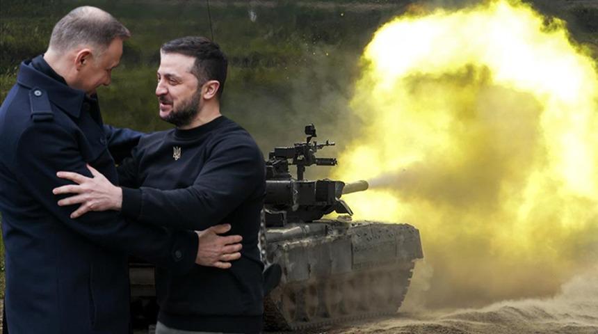 Zelenskiy müttefiklerden silah istemişti! Polonya'dan kritik hamle: Ukrayna'ya Leopard tankları verecekler