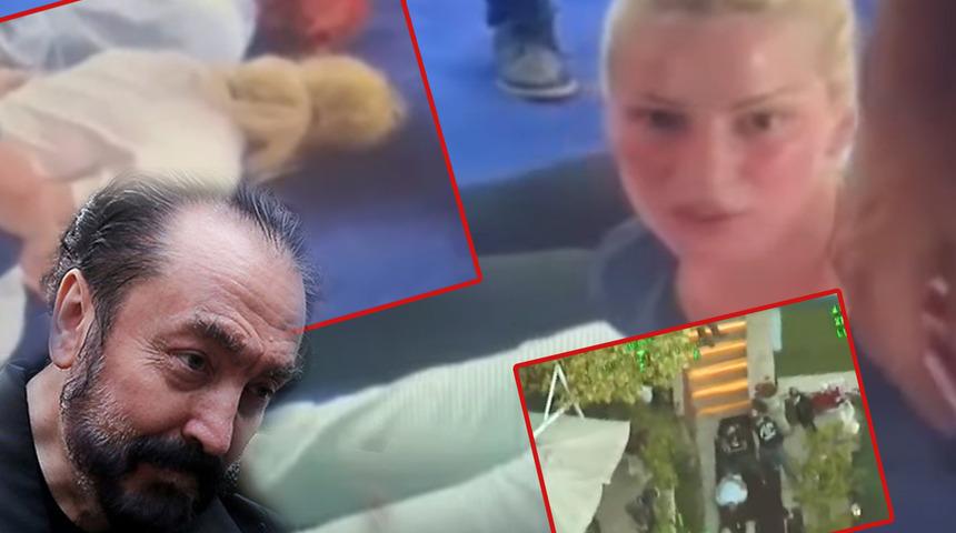 Görüntüler ilk kez ortaya çıktı! Adnan Oktar ve kedicikleri böyle gözaltına alınmış