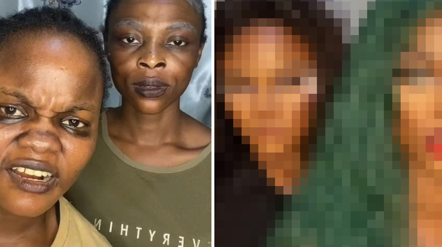 Kuzenlerin makyajla değişimini görenler gözlerine inanamıyor! "Hükümetin makyajı yasaklaması gerektiğini söylüyor "