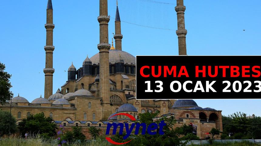 CUMA HUTBESİ KONUSU 13 Ocak 2023: Diyanet yayımladı! "En güzel isimler Allah'a aittir"