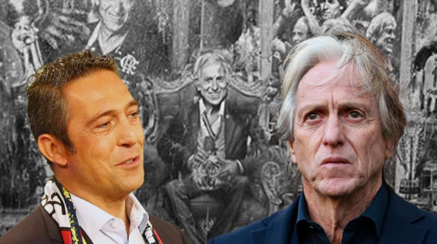 Ali Koç'un yeni yıl hediyesi Jorge Jesus'u çok sevindirdi! O tabloyu çok beğendi...