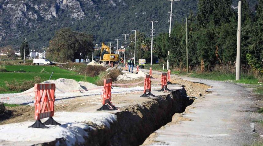 Modern altyapı için Ören’de çalışmalar başladı
