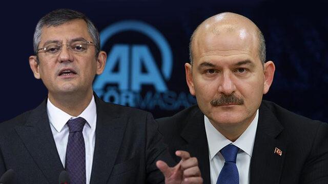 Özgür Özel'den 'Süleyman Soylu' iddiası! İsim vererek açıkladığı sırada İçişleri Bakanlığı'ndan yanıt geldi