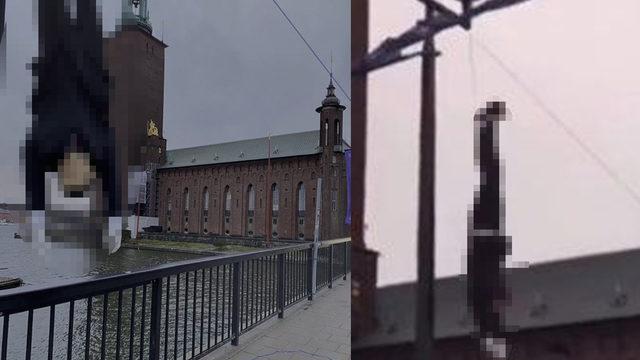 İsveç'te skandal olay! Cumhurbaşkanı Erdoğan'ın maketini astılar... AK Parti'den çok sert tepki