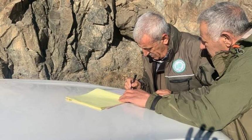 Elazığ’da yasa dışı avcılık yapan 1 kişiye idari işlem yapıldı