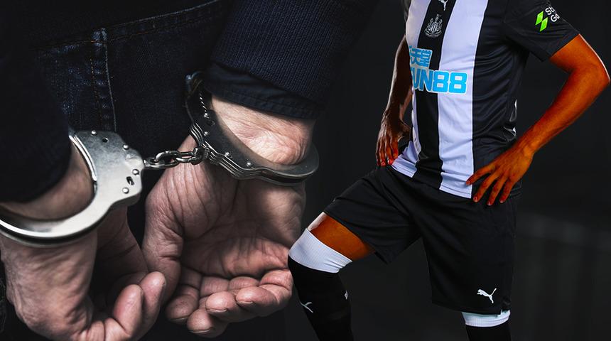 Premier Lig ekiplerinden Newcastle United'da forma giyen Joelinton tutuklandı!