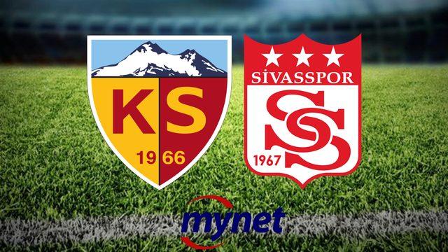  Kayserispor Sivasspor maç sonucu ne oldu? Kayseri'de gol rüzgarı esti!