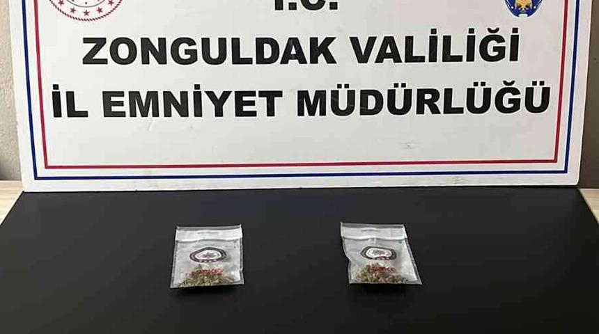 Zonguldak’ta uyuşturucu operasyonu! 2 şüpheli yakalandı