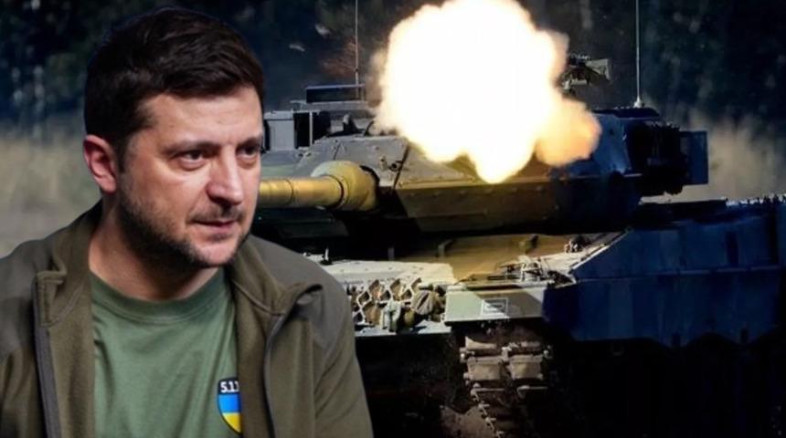 Polonya'nın Ukrayna'ya Leopard tankı tank vermesine Almanya'dan tepki: Yasa dışı olur