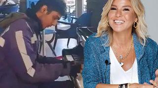 Gülben Ergen'den kurye Muharrem Can İncir'e büyük sürpriz