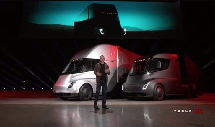 Elon Musk elektrikli kamyon 'Tesla Semi'yi tanıttı G2