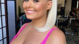 Büyük beden sosyal medya fenomeni Isabel Nicholls Nall, beden motivasyonunun dozunu kaçırdı! Çırılçıplak yere uzanarak poz verdi