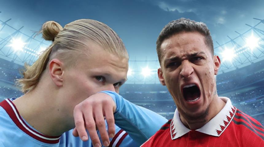 Weghorst uğurlu geldi! Nefes kesen derbide Manchester United'dan müthiş geri dönüş! 5 dakikada 2 gol attılar, Manchester City'i şoke ettiler...