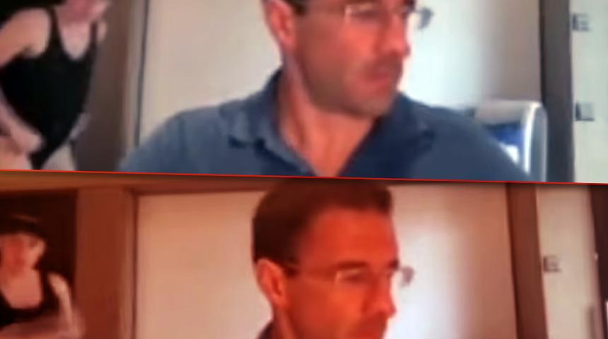 Eşcinsel siyasetçi Zoom toplantısında fena yakalandı, kamerayı hemen kapattı! Görüntüler viral olunca 'yaş' iddialarına da yanıt verdi