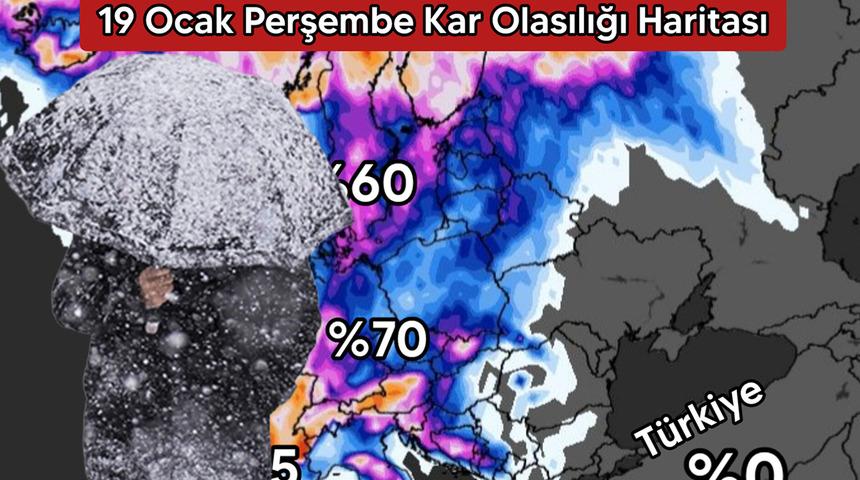 Son dakika: Kar yağışı olacak mı? Haritayı paylaşıp üzen haberi verdiler... Türkiye'nin üzeri bomboş