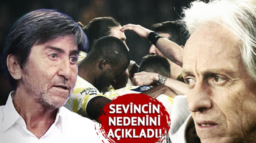 Son dakika: Rıdvan Dilmen canlı yayında Jorge Jesus'a seslendi! Fenerbahçeli yıldızın sevincinin nedenini açıkladı! 'Bırak yaşı falan...', 'O isim, hocaya kapris yapıyor!'