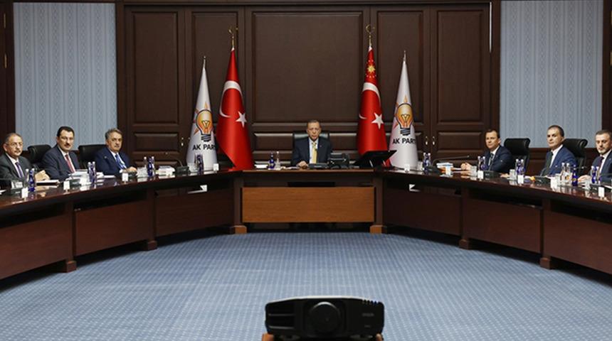 AK Parti Merkez Yürütme Kurulu toplantısı sona erdi