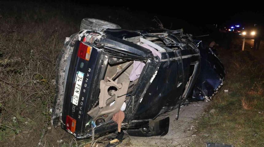 Cenazeye giderken kaza yaptılar: Aynı aileden 2 ölü, 2 yaralı