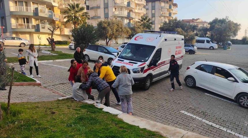 Elektrikli sobadan çıkan yangında bir ev küle döndü
