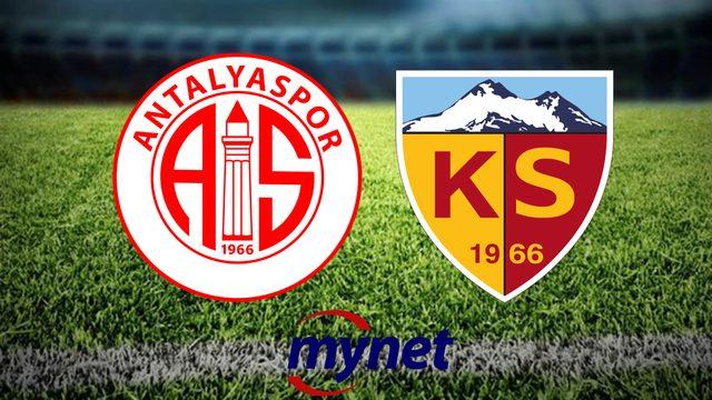 Antalyaspor Kayserispor maçı ne zaman, saat kaçta, hangi kanalda? Antalyaspor Kayserispor maçı canlı yayın bilgileri!
