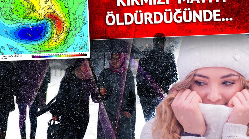 Herkes İstanbul'u merak ederken 50 ile kar uyarısı geldi! Tarih vererek çarpıcı görseli paylaştı: "Doğudan bir canavar..."