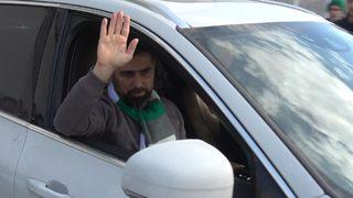 İlhan Palut'a taraftarlardan coşkulu uğurlama