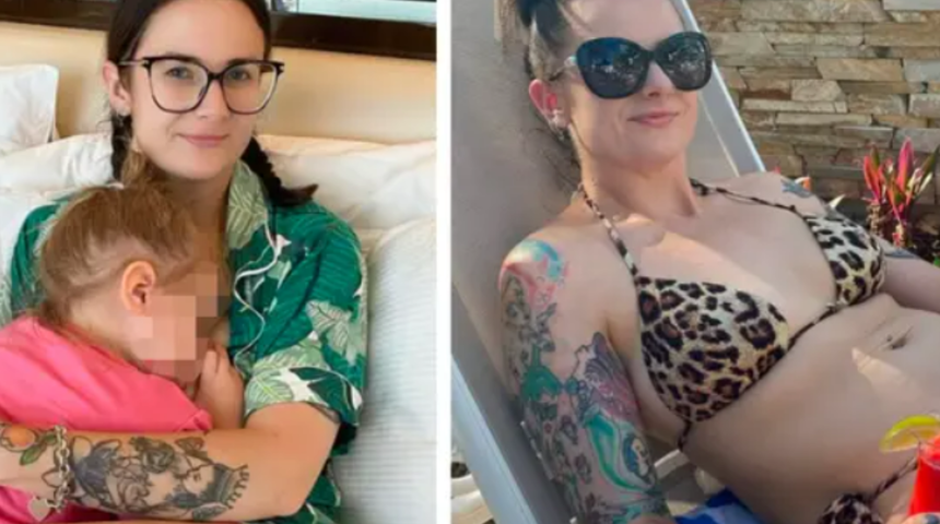 Emzirirken alkol kullandığı için eleştirilerin hedefi oldu! Bebek tehlike altında olabilir