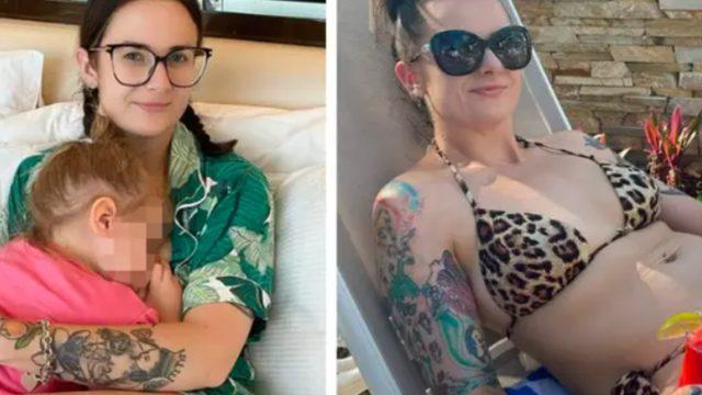 Emzirirken alkol kullandığı için eleştirilerin hedefi oldu! Bebek tehlike altında olabilir