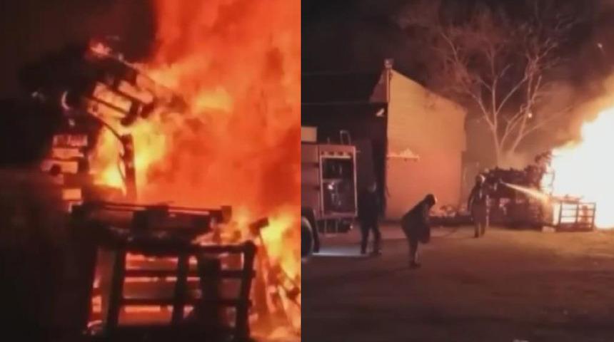 Bursa'da lodos fırtınası hayatı felç etti! 