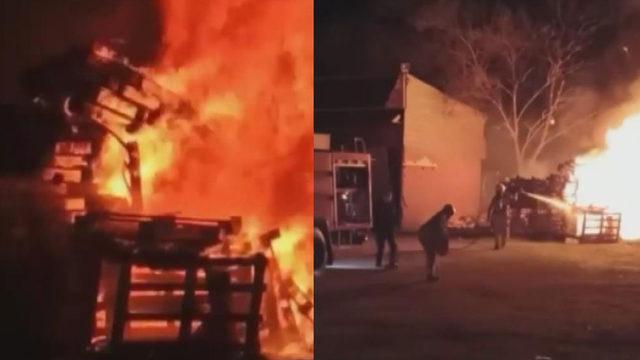 Bursa'da lodos fırtınası hayatı felç etti! 