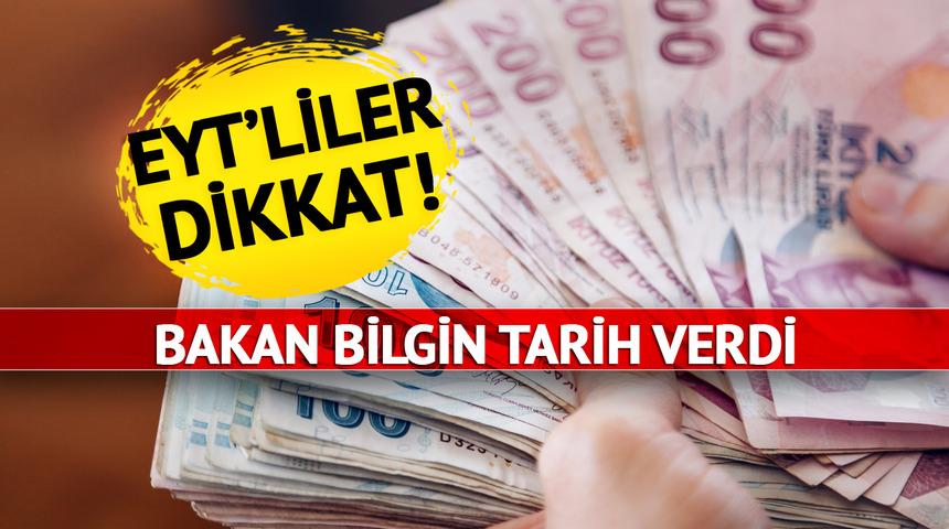 SON DAKİKA | EYT'liler dikkat! Bakan Bilgin herkesin merak ettiği soruyu tarih vererek yanıtladı 'Özellikle kıdem tazminatı...'
