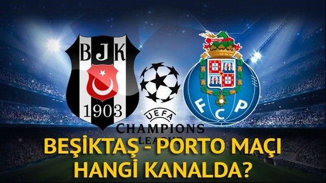 Beşiktaş - Porto maçı ne zaman, saat kaçta, hangi kanalda? Beşiktaş'ın maçı şifresiz mi olacak?