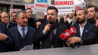 Sağlıkçılardan maaşlara zam talebi! Eylem yaptılar