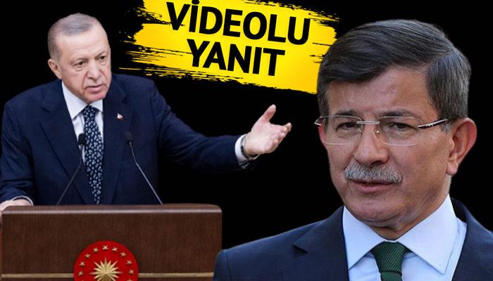 "Bekle Erdoğan, bekle" demişti! Davutoğlu'ndan videolu yanıt