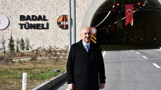 Amasya'da Badal Tüneli'nin açılışı yapıldı