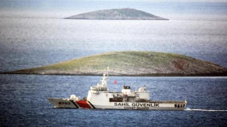 Kardak kayalıklarında hareketli dakikalar!