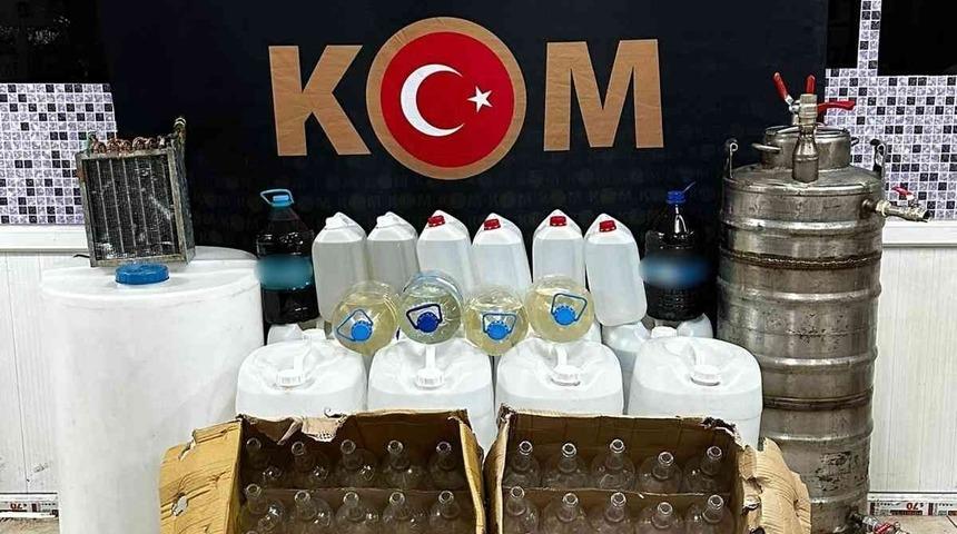Tekirdağ&rsquo;da 628 litre sahte i&ccedil;ki ele ge&ccedil;irildi