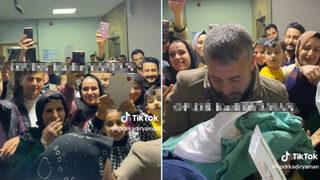 Aşiret mensuplarının 18 yıl sonra gelen erkek bebek sevinci sosyal medyada gündem oldu!