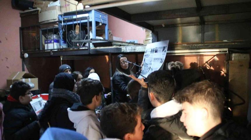 Erasmus ekibi Kütahya’nın Gediz ilçesinde